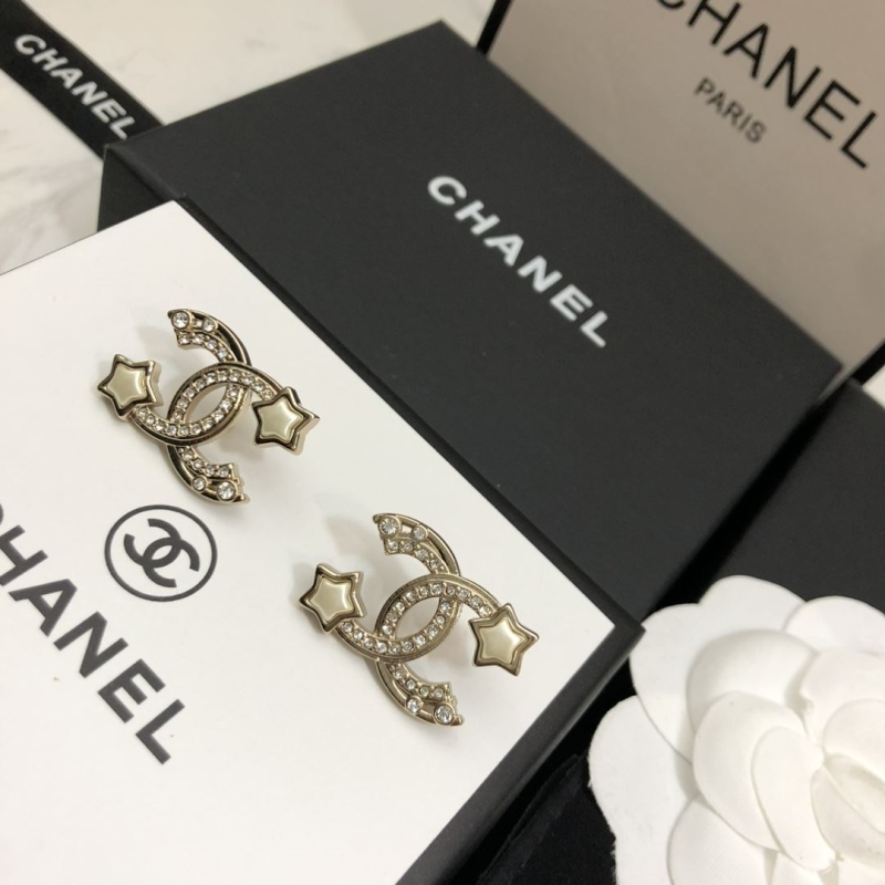 Ch*el earrings